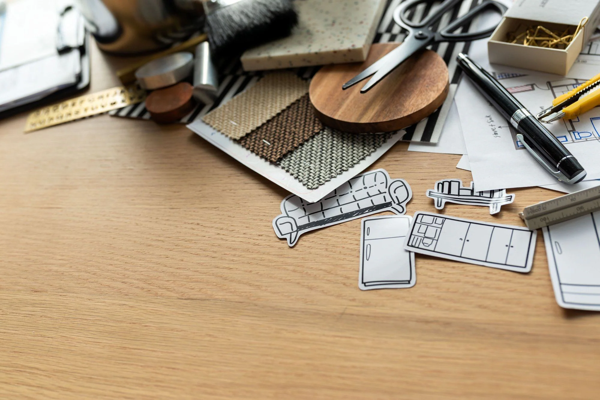 Inredningsprover och planeringsverktyg inför en kostnadsmedveten köksrenovering